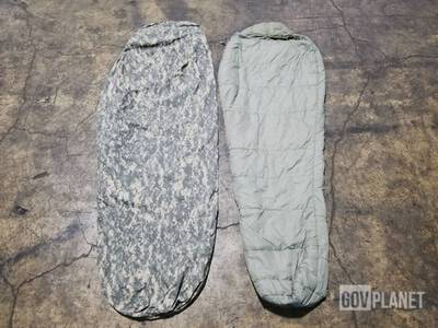 (40) Intermediate Sleeping Bags & (13) ACU Bivy Sacks