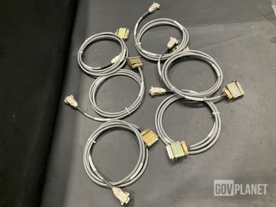 (6) Exelis 087138439-001 Electrical Special Purpose Cable Assemblies