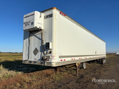 2012 Great Dane 53 ft x 102 in T/A Heated Remorque fourgon