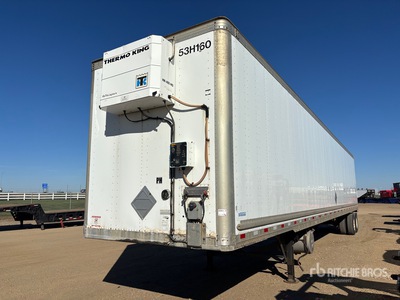 2012 Vanguard 53 ft x 102 in T/A Heated Van Trailer