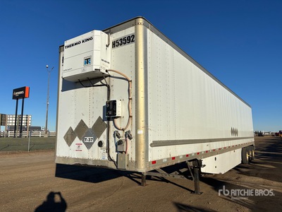 2012 Vanguard 53 ft x 102 in Tri/A Heated Van Trailer