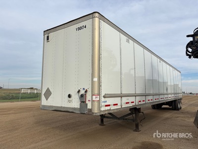 2012 Vanguard 53 ft x 102 in T/A Remolque de furgoneta