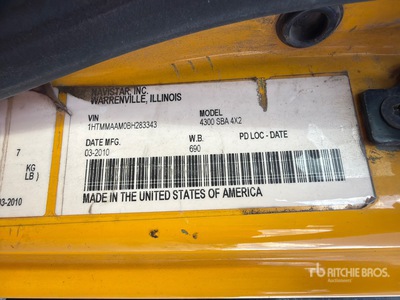 2011 International 4300 アッテネータートラック