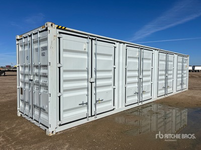2026 40 ft High Cube Multi-Door Storage Container