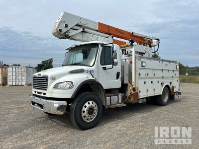 Posi-Plus 400-46-A 38 ft on 2013 Freightliner M2 106 Posi-Plus 400-46A 4x2 Cable Placer Single Material Handler 高所作業車