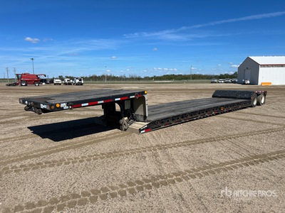 2012 Fontaine Renegade LX40 T/A Lowboy Trailer