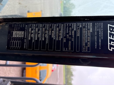 2020 Bell B45E Articulated Dump Truck