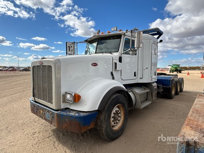 2012 Peterbilt 367 8x6 Tri/A Sleeper Truck Tractor
