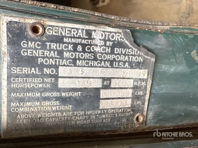 1963 GMC 350 شاحنة مسطحة