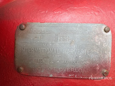 International Harvester Model H 2WD Tractor