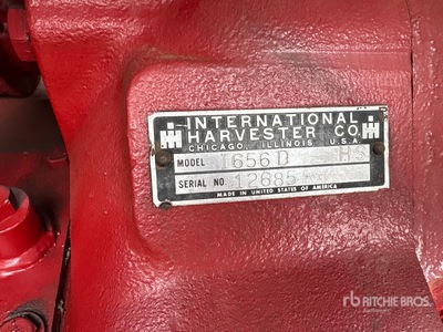 International Harvester I656D 2WD Tractor