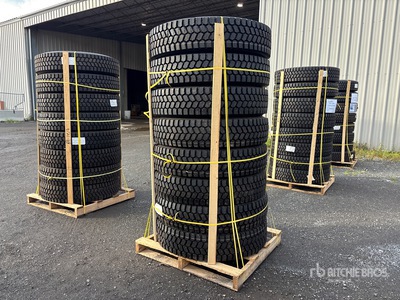 Quantity of (8) 11R22.5 Snow Traction Retreaded اطارات المواصلات (Unused)