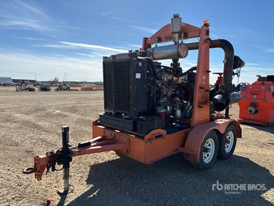 2017 Cornell 4NHTBRPEM18DB-3 Trailer-Mounted Water Pump