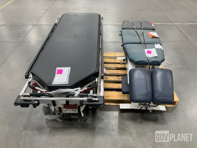 (1) Stretcher & (1) Chiropractic Treatment Table