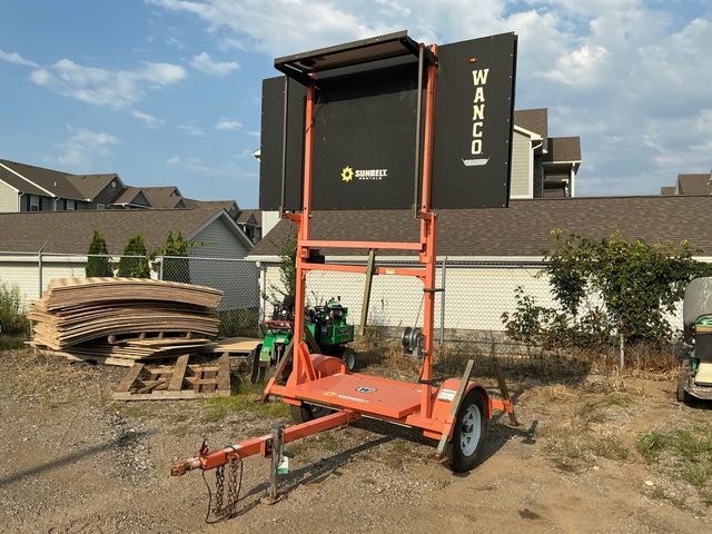 2018 Wanco WTSP Solar Arrow Board (Inoperable) 2018 Wanco WTSP Solar Arrow Board (Inoperable)