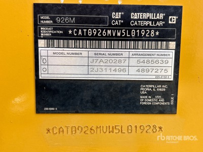 2022 Cat 926M جرافة