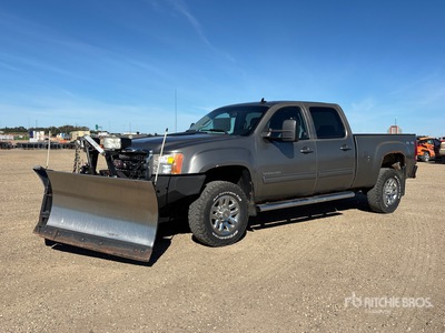 2012 GMC Sierra 3500HD SLT 4x4 Crew Cab プラウトラック