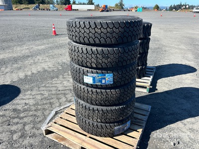Quantity of (6) Roadlux 225/70R19.5 Pneumatici per autocarro (Unused)