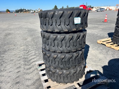 Quantity of (4) Marcher 12x16.5 Tires (Unused)