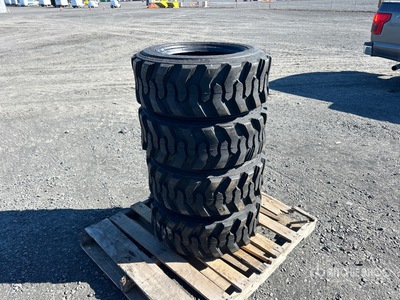 Quantity of (4) Marcher 10x16.5 Tires (Unused)