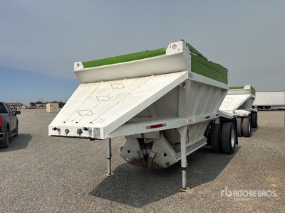 1991 Strick 20 ft S/A Lead ボトムダンプトレーラー