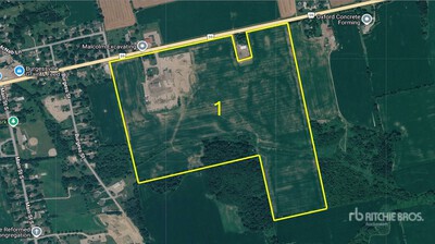 Burgessville, ON 385432 Highway 59 114.27 +/- Acres on Title Agricultural Home Parcel