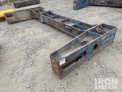 Quantity of Qty of 1 9 ft SD Arch Spreader Box Extension (1) 9' and (1) 3' arch extensions Rozpieracze do wykopów
