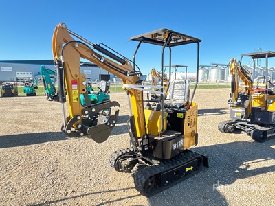 2026 CFG H13R Mini Excavator (Unused)