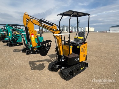 2026 CFG H13R Mini Excavator (Unused)