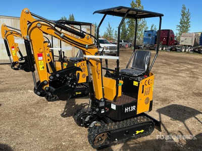 2026 CFG H13R Mini Excavator (Unused)