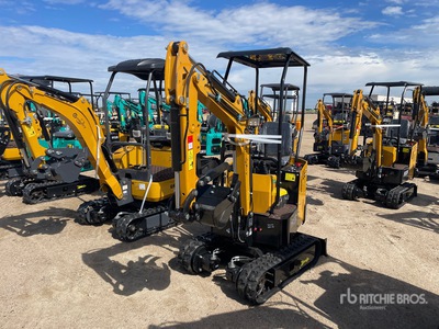 2026 CFG H13R Mini Excavator (Unused)