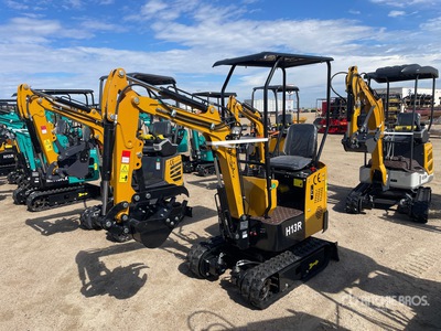 2026 CFG H13R Mini Excavator (Unused)