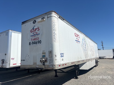 2012 Great Dane PSE-1313-22053 53 ft x 96 in T/A Van Trailer
