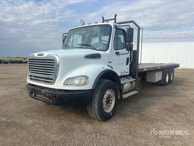 2010 Freightliner M2 112 6x4 Flatbed Truck