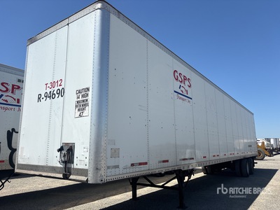 2011 Wabash 53 ft x 96 in T/A Van Trailer