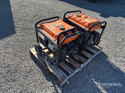 Quantity of (1) Westinghouse WGen7500 & (1) Generac GP8000E Portable Generator Set