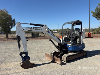 2017 Bobcat E32 を見 Mini Excavator