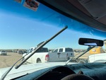 Cab with Windshield Wipers Operational