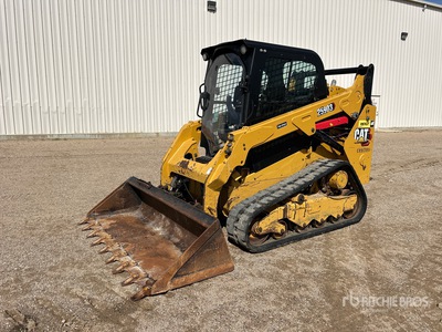 2022 Cat 259 D3 Two-Speed Compact Track Loader
