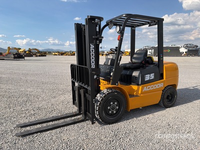 2026 Accodr FD35W 7700 lb Pneumatic Tire Montacargas (Sin Usar) / Forklift (Unused)