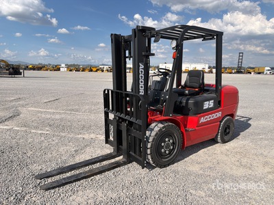 2026 Accodr FD35W 7700 lb Pneumatic Tire Montacargas (Sin Usar) / Forklift (Unused)