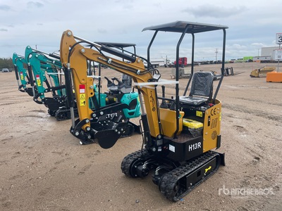 2026 CFG H13R Mini Excavator (Unused)