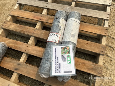 1.64 ft x 82 ft Rustproof Galvanized Iron Wire Mesh Divers - Magasin, entrepôt, consommateur (Unused)