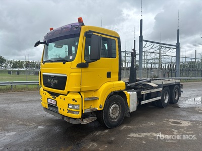 2009 MAN TGS26.360 6x4 フックトラック
