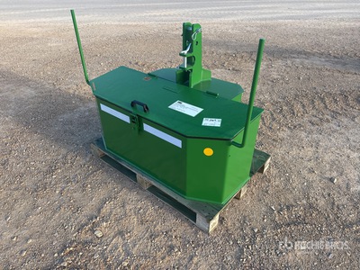 2026 Massepoids COC-J0800 J-series steel three-point counterweight with sloping lid Varios equipamientos de agricultura (Unused)
