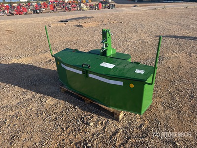2026 Massepoids COC-J1000 J-series steel three-point counterweight with sloping lid Varios equipamientos de agricultura (Unused)