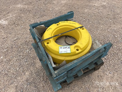 Quantity of (2) 2026 Massepoids COC RC 205 Wheel counterweight 2x 205 kgs (Unused)