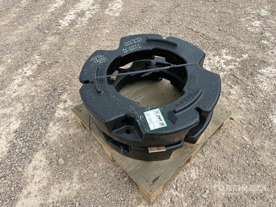 Quantity of (2) 2026 Massepoids COC RC 227 Wheel counterweight 2x 227 kgs 農業関連 - その他 (Unused)