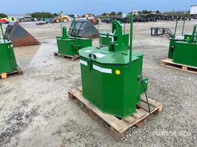 2026 Massepoids COC-S800 S-series steel three-point counterweight with toolbox (Unused)