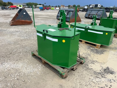 2026 Massepoids COC-S1500 S-series steel three-point counterweight with toolbox (Unused)